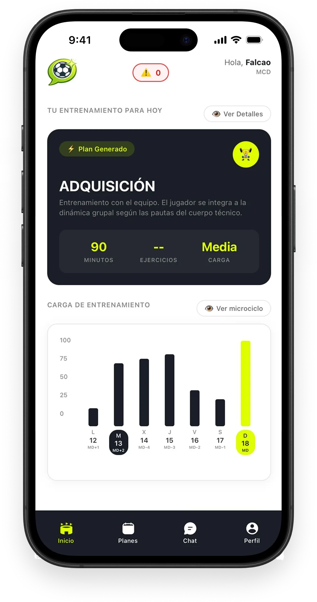 Entrenamiento y acción